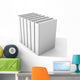 White Books Wall Decal