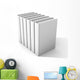 White Books Wall Decal