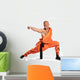 Shaolin warrior monk Wall Decal