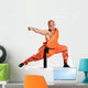 Shaolin warrior monk Wall Decal