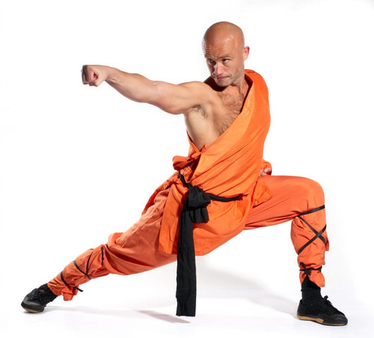 Shaolin warrior monk Wall Decal