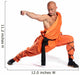 Shaolin warrior monk Wall Decal