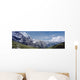 Jungfrau And Lauterbrunnnen Valley Near Grindelwand In Bernese Alps Wall Mural