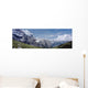 Jungfrau And Lauterbrunnnen Valley Near Grindelwand In Bernese Alps Wall Mural