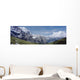 Jungfrau And Lauterbrunnnen Valley Near Grindelwand In Bernese Alps Wall Mural