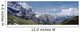 Jungfrau And Lauterbrunnnen Valley Near Grindelwand In Bernese Alps Wall Mural