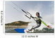 A Man Kite Surfing Off The Coast Of Parque Natural Del Estrecho Wall Mural