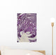 Cross Section Of A Red Cabbage Wall Mural