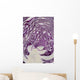 Cross Section Of A Red Cabbage Wall Mural