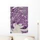 Cross Section Of A Red Cabbage Wall Mural