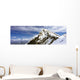 Summit Of Monch Mountain In Bernese Alps Wall Mural