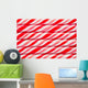 Candy Cane up Wall Decal