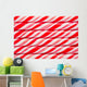 Candy Cane up Wall Decal