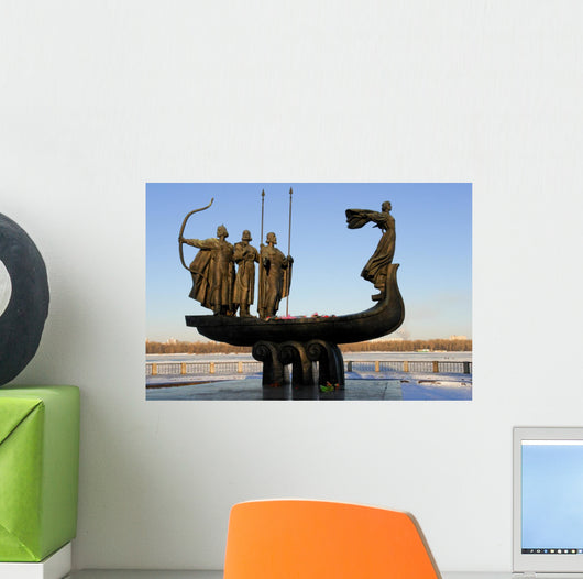Kiev Ukraine Founders City Wall Decal