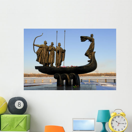Kiev Ukraine Founders City Wall Decal