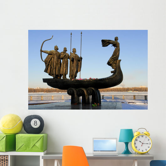 Kiev Ukraine Founders City Wall Decal