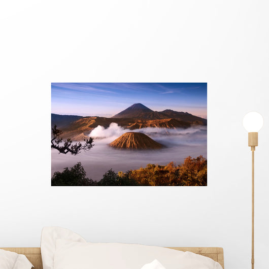 Volcano Wall Mural