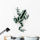 Black and Green Poison Wall Decal