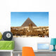 sphinx and pyramid - egypt Wall Mural