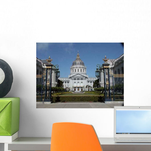 Palatial City Hall Wall Decal