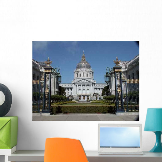 Palatial City Hall Wall Decal