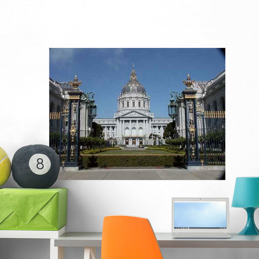 Palatial City Hall Wall Decal