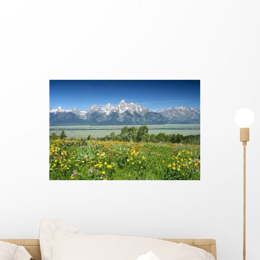 Summer Wildflowers Wall Decal