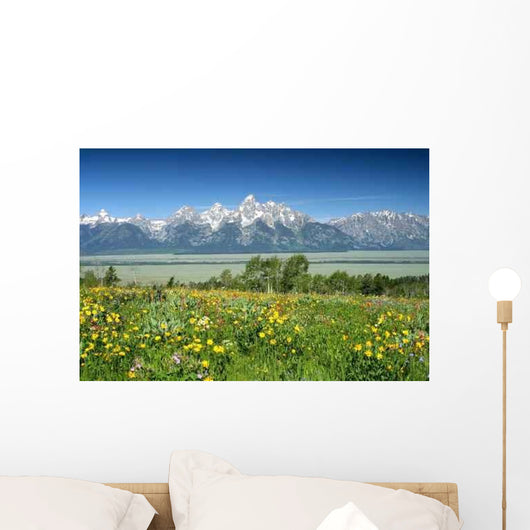 Summer Wildflowers Wall Decal