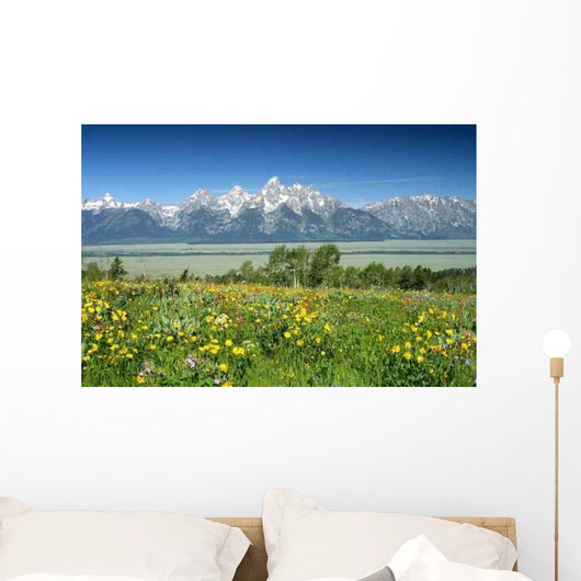Summer Wildflowers Wall Decal