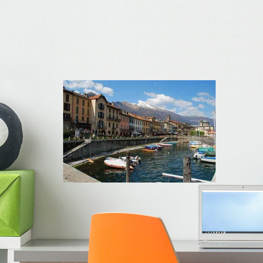 Lake Maggiore Wall Decal Design 2