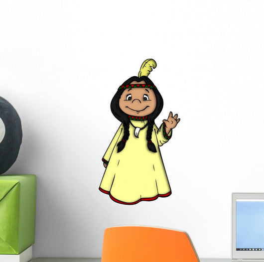 Native American Indian Wall Decal