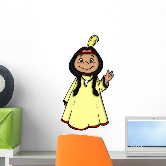 Native American Indian Wall Decal