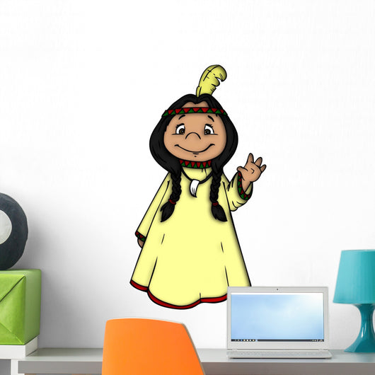Native American Indian Wall Decal