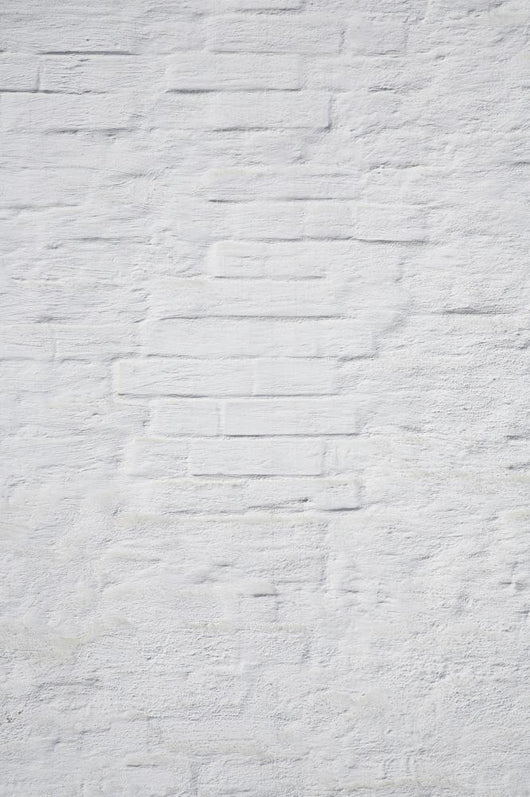 white brick wall Wall Mural