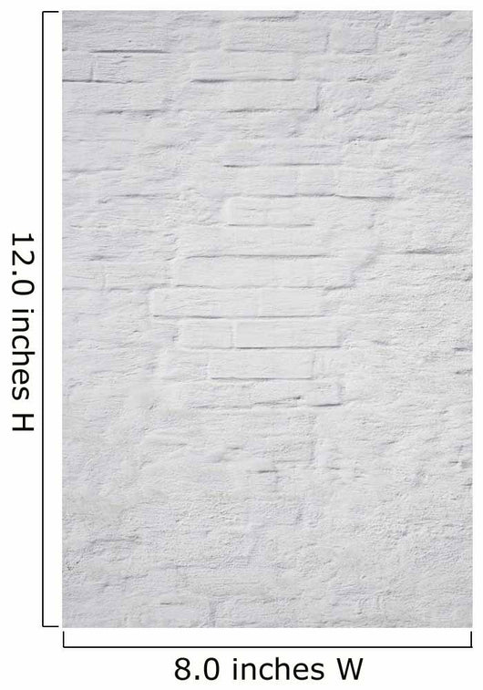 white brick wall Wall Mural