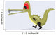 Illustration Crocodile Walking
