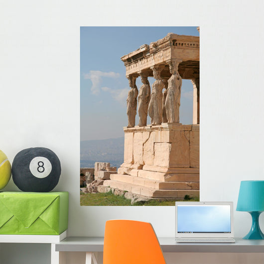 Athens Landmarks Wall Mural