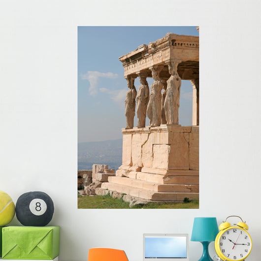 Athens Landmarks Wall Mural