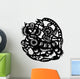 Chinese Zodiac of Tiger Wall Decal