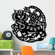 Chinese Zodiac of Tiger Wall Decal
