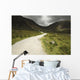 Lone Person Walking On A Path Leading Up To Mahon Falls Wall Mural
