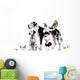Group Pets Standing Front