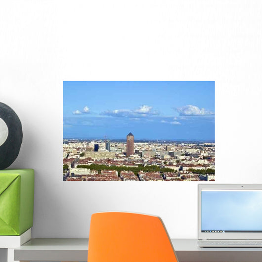 Vue La Tour Du Wall Decal