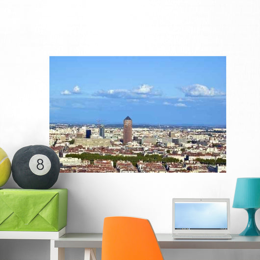 Vue La Tour Du Wall Decal