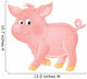 Sucking-Pig Wall Decal