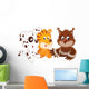Funny Animals Wall Decal