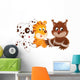 Funny Animals Wall Decal
