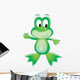 Green Frog Wall Decal
