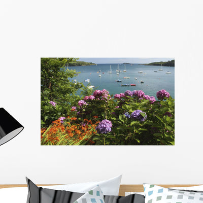 Bay beside Glandore Village Wall Mural shown on a wall