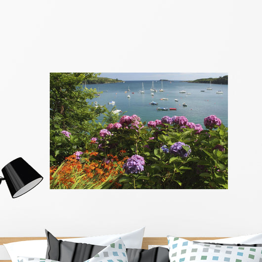 Bay Beside Glandore Village In West Cork In Munster Region Wall Mural